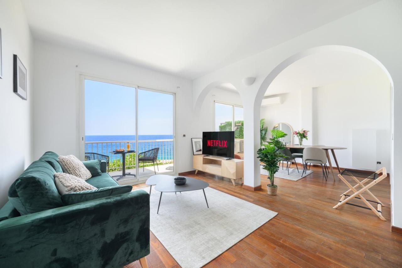 Proche Monaco, Vue Mer Et Acces A La Plage Saint-Antoine  Eksteriør billede