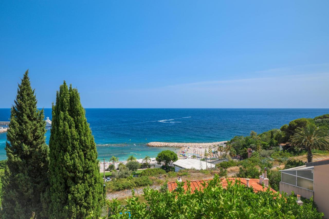 Proche Monaco, Vue Mer Et Acces A La Plage Saint-Antoine  Eksteriør billede
